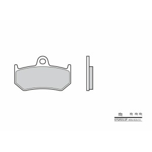 Pastillas de freno sinterizadas Brembo 07GR35SP