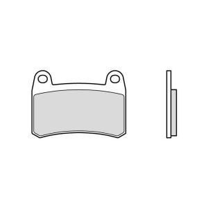 Pastillas de freno sinterizadas Brembo 07GR83SA