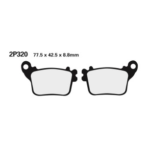 Juego pastillas de freno NISSIN 2P320ST Tra. CBR1000RR 06