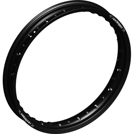 Llanta delantera RFX 21x1,60x36 , negra, para rueda completa