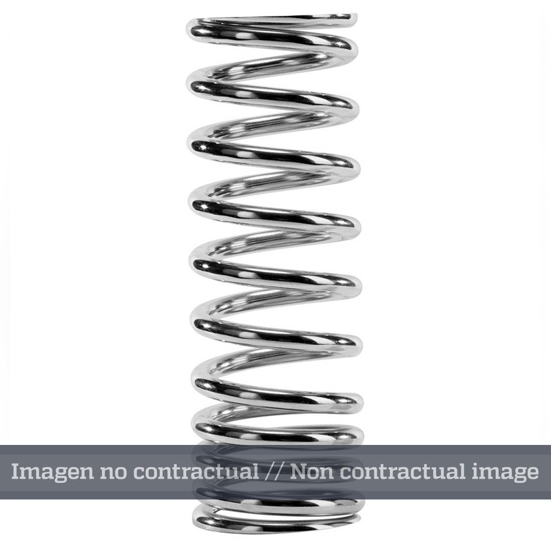 Muelle de amortiguador trasero YSS progresivo cromado 46-45-60-200