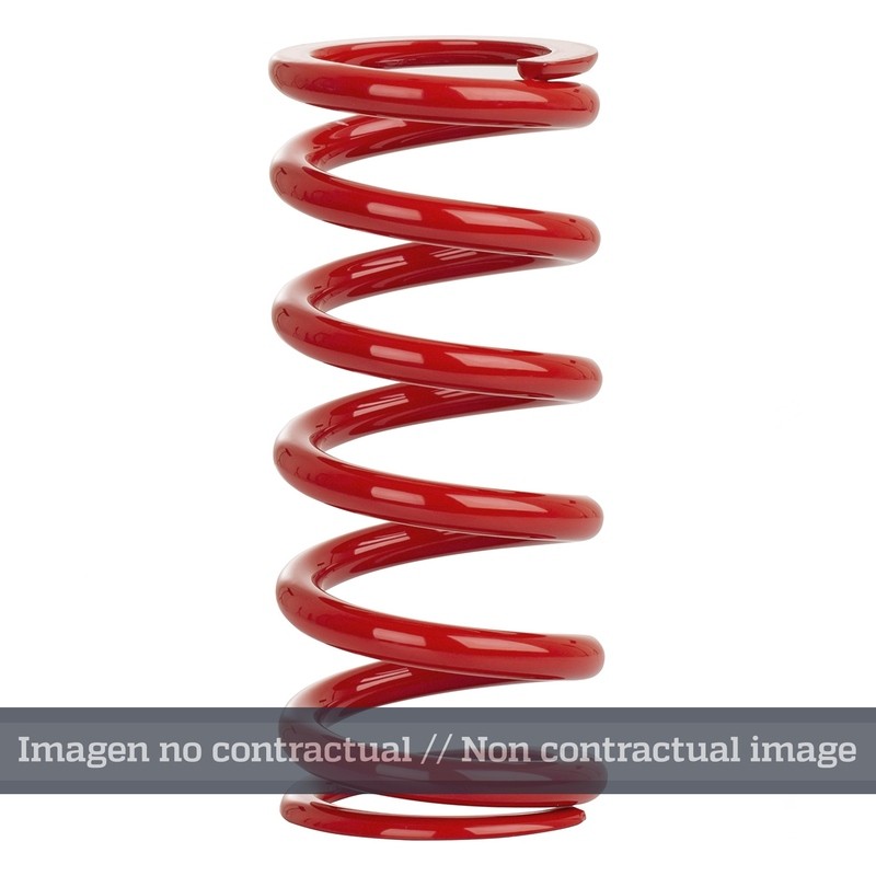 Muelle de amortiguador trasero YSS lineal rojo 56-110-150