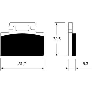 Juego de pastillas de freno Honda NH Lead V PARTS