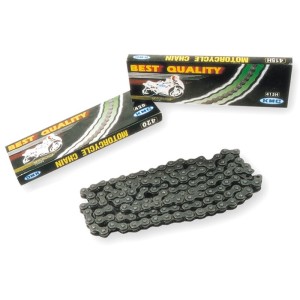 Cadena moto KMC 420x136 negro