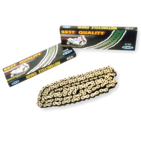 Cadena moto KMC 520x118 oro