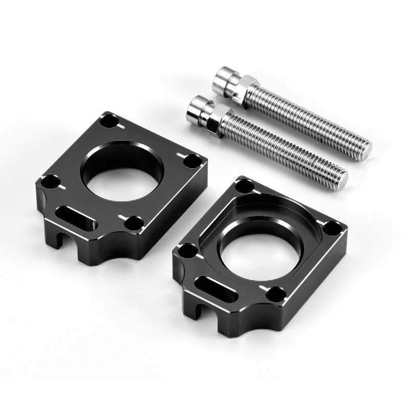 Tensores de eje trasero Suzuki negro V PARTS