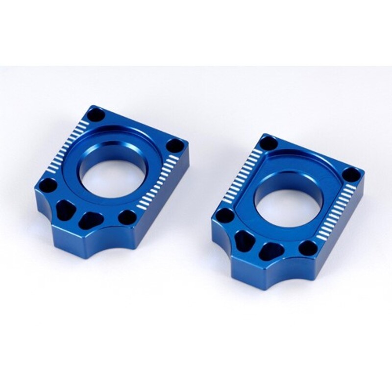 Tensores de eje trasero Yamaha azul V PARTS