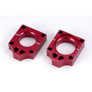 Tensores de eje trasero Honda rojo V PARTS