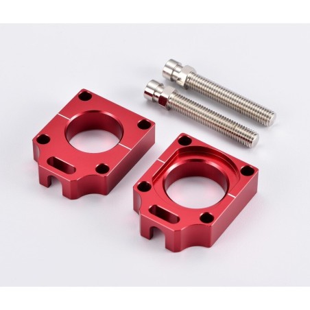 Tensores de eje trasero Honda rojo V PARTS