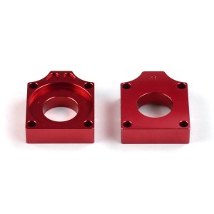 Tensores de eje trasero Honda rojo V PARTS