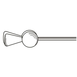 Cable de freno cantilever 1.6 x 400mm V PARTS - Caja de 100 uds