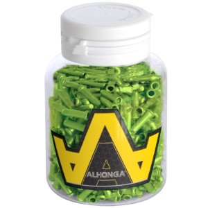 Terminal cable aluminio Ø2.4 Verde