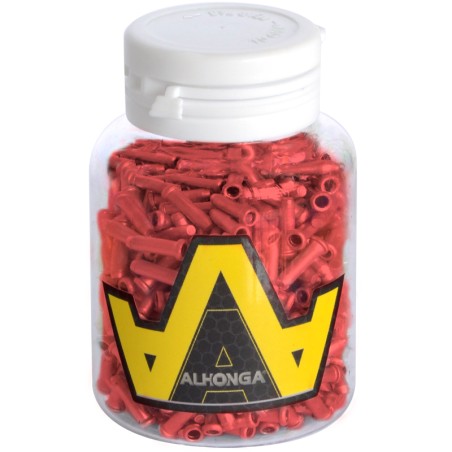 Terminal cable aluminio Ø2.4 Rojo