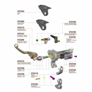Interruptor MAGURA para HYMEC 167