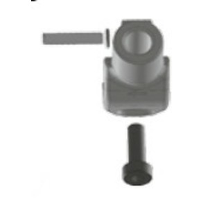 Soporte de retrovisor de bomba de embrague y freno Magura HC1