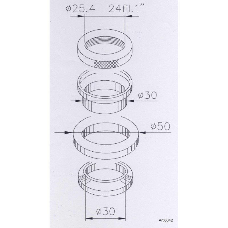 Kit rodamientos de columna de dirección BUZZETTI