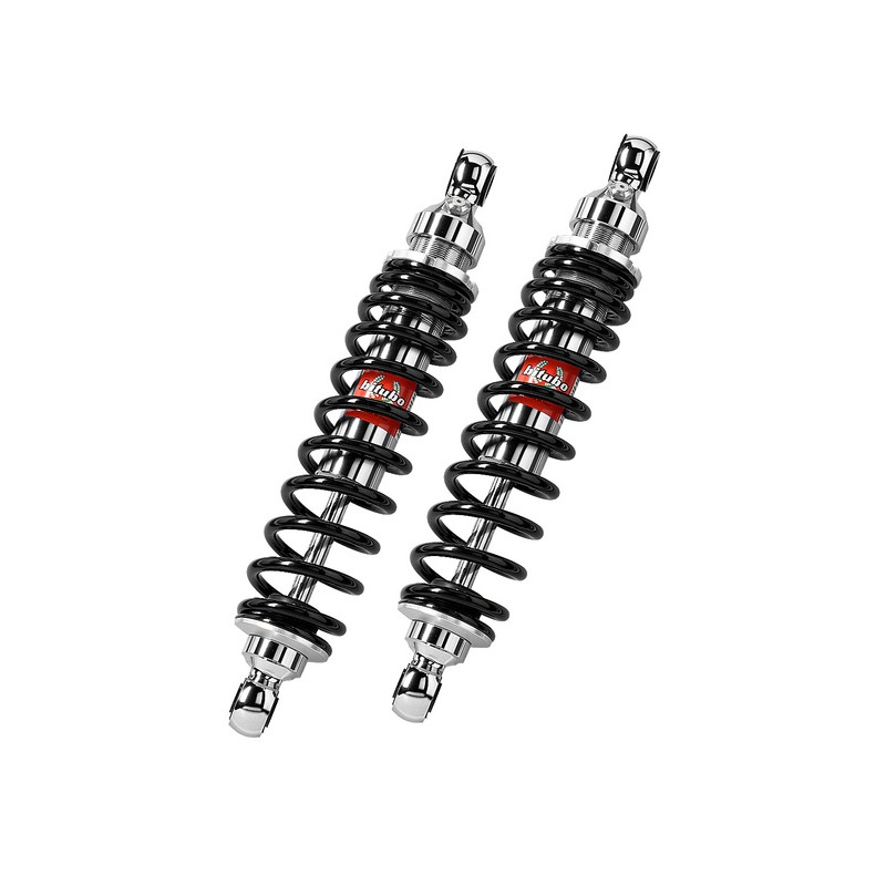 BITUBO WMB03 Twin Rear Shock Absorbers - Black