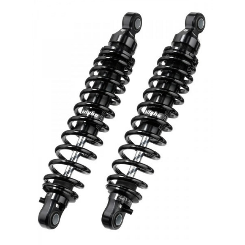 BITUBO WME02V2 Twin Rear Shock Absorbers - Black