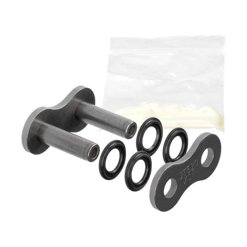 Enganche de cadena JT DRIVE CHAIN 520X1R con reten X-Ring tipo rema...
