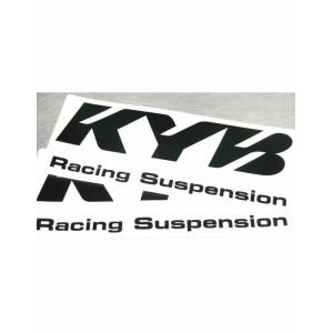 Adhesivo de horquilla blanco KYB