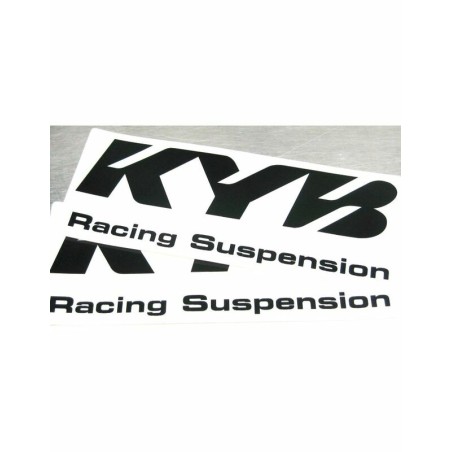 Adhesivo de horquilla blanco KYB