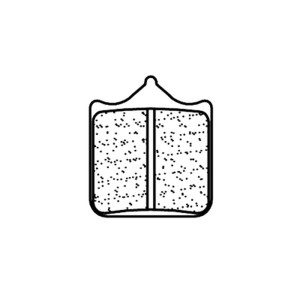 Juego de pastillas sinterizadas CL BRAKES (1207C60)