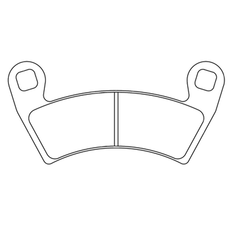 Juego de pastillas sinterizadas CL BRAKES (1229ATV1)