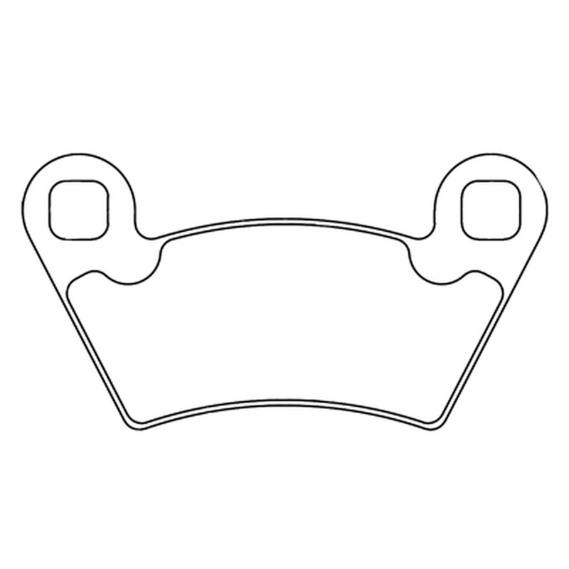 Juego de pastillas sinterizadas CL BRAKES (1230ATV1)