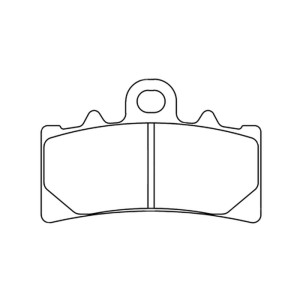 Juego de pastillas sinterizadas CL BRAKES (1233XBK5)