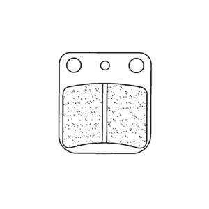 Juego de pastillas sinterizadas CL BRAKES (2408RX3)