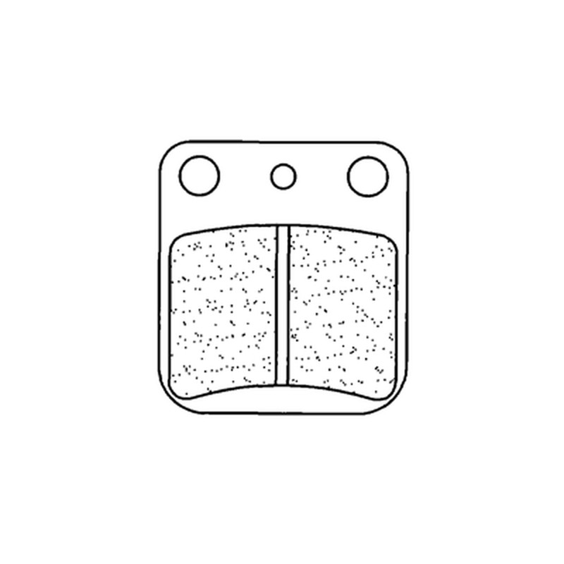 Juego de pastillas sinterizadas CL BRAKES (2408RX3)