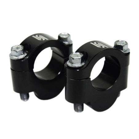 Alzas de manillar SCAR +20mm Ø28,6mm negro