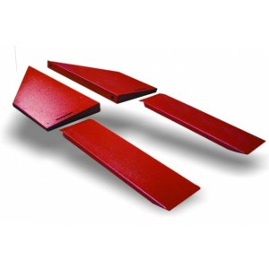 Extensiones laterales Bike-Lift Spider Rojo 97x42 para Cruiser/Abso...