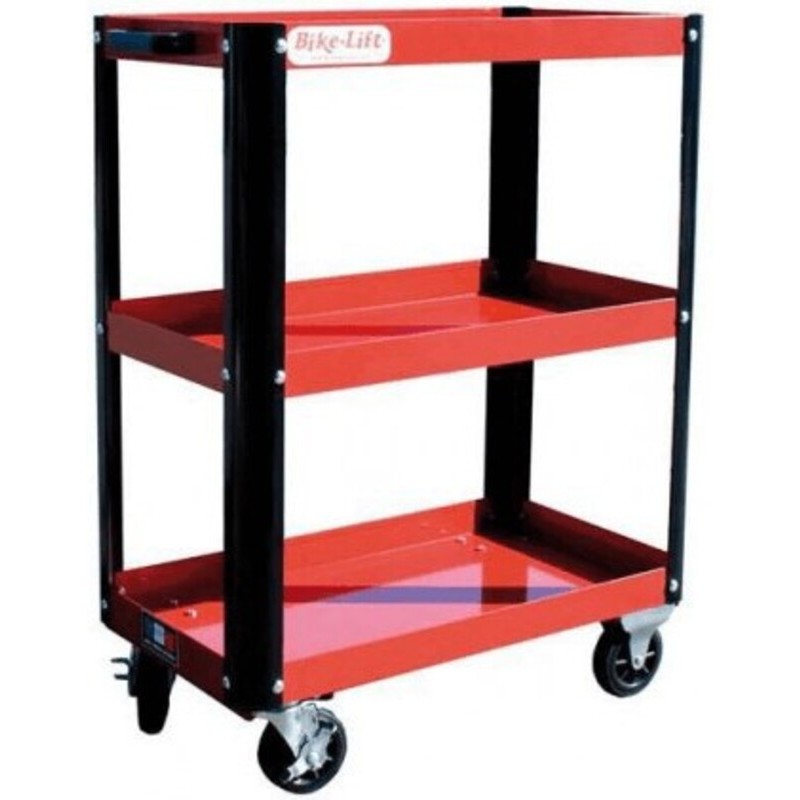 Carro Bike-Lift porta-herramienta. 3 estanterías 900X1100X650 mm