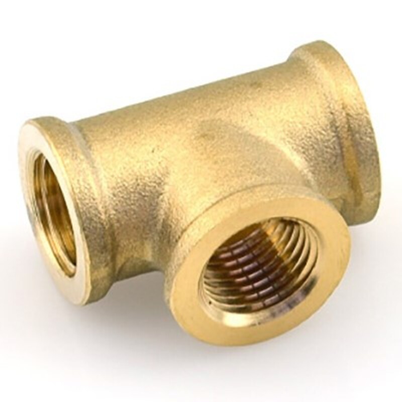 Derivación en T rosca hembra 1/4""