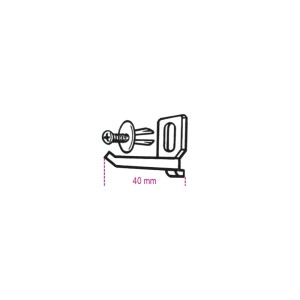 BETA Kit de gancho + tornillo para muebles de taller