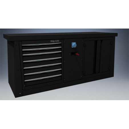 MUEBLE 2M 7 CAJONES/AIRE-ELECTRICIDAD/ARMARIO BIKE LIFT - MF-BL2000...