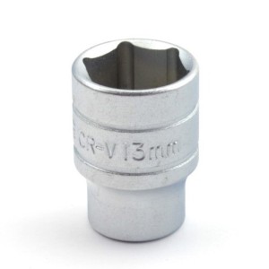 LLAVE DE VASO HEXAGONAL 1/4"" 13 MM