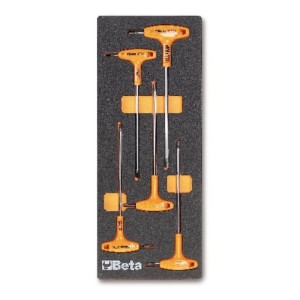 Surtido 5 herramientas BETA con bandeja termoformada (M55)