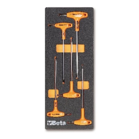 Surtido 5 herramientas BETA con bandeja termoformada (M55)