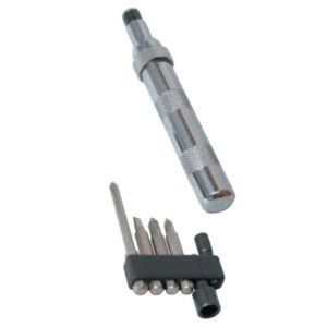 Kit mini destornillador de percusión con cabezas intercambiables BU...