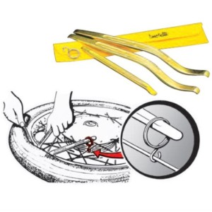 Kit 3 desmontables pro 2 curvos x350mm y 1 recto x240mm BUZZETTI