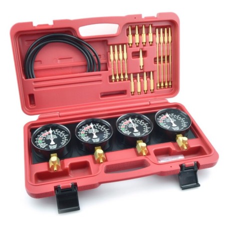 Kit sincronizador para motores 2-4 carburadores, test bomba de gaso...