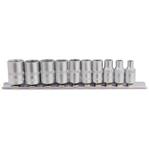 Juego de 10 vasos DRAPER de 1/4 de 4 a 13 mm