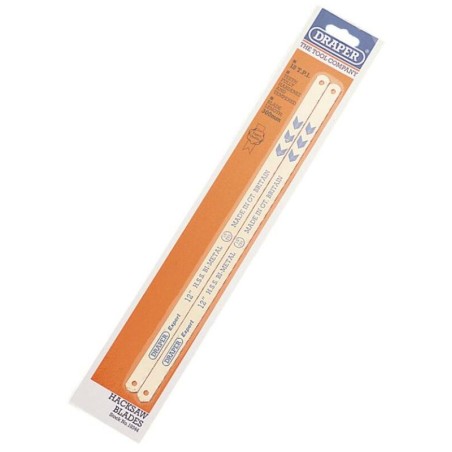 Hojas de sierra bimetal para arco de sierra metales DRAPER 2uds x 3...