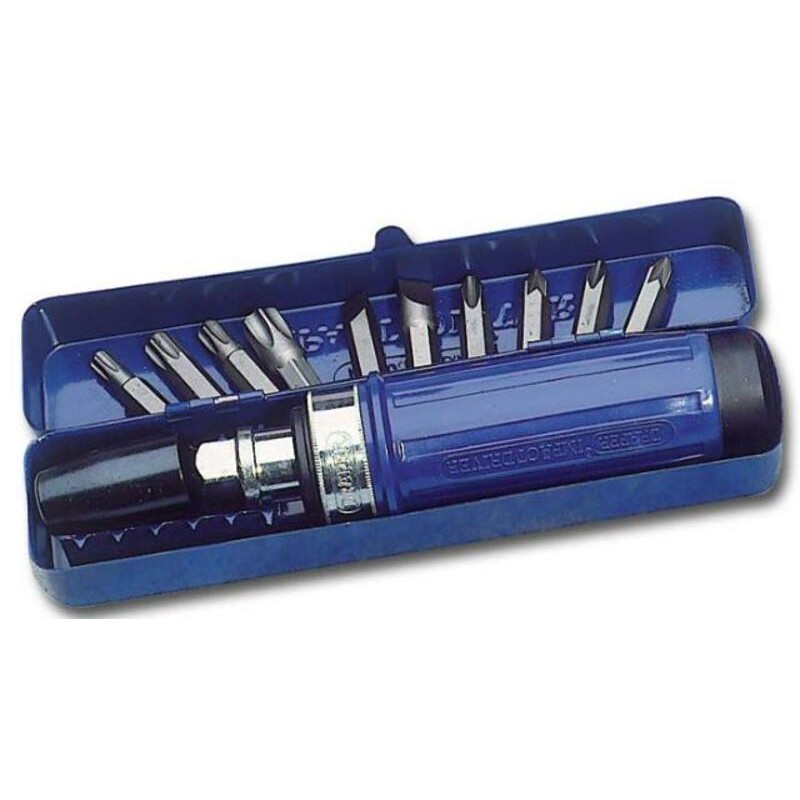 Destornillador de impacto DRAPER + set de puntas