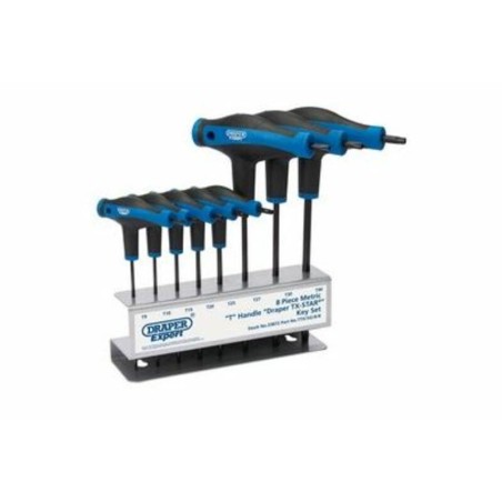 Juego de 8 llaves torx allen en T/L DRAPER
