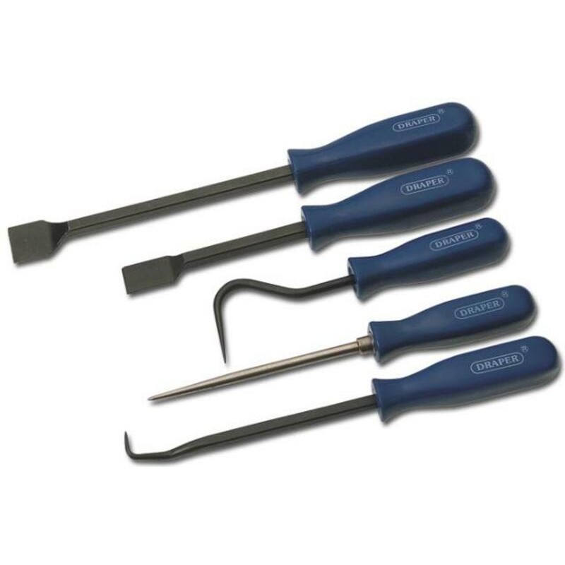 Juego de rascador y accesorios DRAPER 5uds