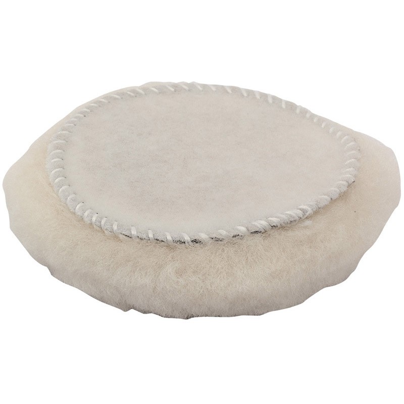 Boina de lana para pulidoras 75mm DRAPER