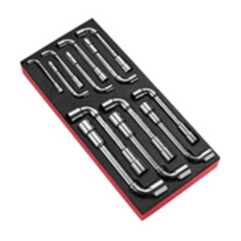 Módulo de 13 llaves de pipa abiertas métricas FACOM OGV